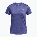 Tricou de antrenament pentru femei Under Armour Tech C-Twist starlight/celeste 3