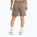 Pantaloni scurți pentru femei Under Armour Essl Flc Relax BF taupe dusk/black 3