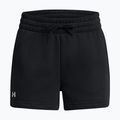Pantaloni scurți de antrenament pentru femei Under Armour Rival Fleece black/white 5