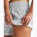 Pantaloni scurți de antrenament pentru femei Under Armour Rival Fleece mod gray light heather/white 4
