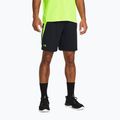 Pantaloni scurți de antrenament pentru bărbați Under Armour Tech Vent black/high-vis yellow/high-vis yellow