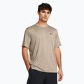 Tricou de antrenament pentru bărbați Under Armour Tech Vent timberwolf taupe/black