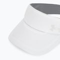 Șapcă de alergare pentru femei Under Armour Launch white/black/distant gray 3