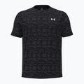 Tricou de antrenament pentru bărbați Under Armour Tech Textured Black/White