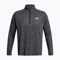 Bluză pentru bărbați Under Armour Tech Textured 1/2 Zip LS black/white