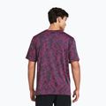 Tricou de antrenament pentru bărbați Under Armour Tech Vent Geode astro pink/black 2