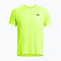 Tricou de antrenament pentru bărbați Under Armour Tech Textured high vis yellow/black 4
