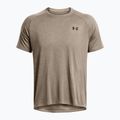 Tricou de antrenament pentru bărbați Under Armour Tech Textured taupe dusk/black 4
