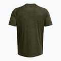 Tricou de antrenament bărbați Under Armour Tech Textured marine od green/black 2