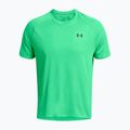 Tricou de antrenament pentru bărbați Under Armour Tech Textured vapor green/black 4