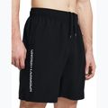 Pantaloni scurți de antrenament pentru bărbați Under Armour Woven Wdmk black/white 4