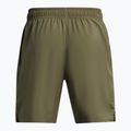 Pantaloni scurți de antrenament pentru bărbați Under Armour Tech Woven Wordmark marine od green/black 2