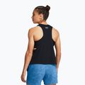 Under Armour Project Rock Neon Flame Tank negru/negru, pentru femei, pentru antrenament 2