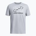 Tricou de antrenament pentru bărbați Under Armour GL Foundation Update mod gray medium heather/black 3