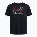 Tricou de antrenament pentru bărbați Under Armour GL Foundation Update black/red/white 3