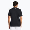 Tricou Under Armour Sportstyle Logo Update negru/alb pentru bărbați 2