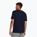 Tricou de antrenament pentru bărbați Under Armour Sportstyle Logo Update academy/white 2
