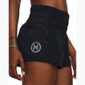 Pantaloni scurți de alergat pentru femei Under Armour Run Anywhere black/black/white 4