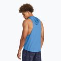 Tricou de antrenament bărbați Under Armour Project Rock LFG Graphic SL Hoodie blue 2