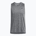 Tricou de antrenament pentru bărbați Under Armour Tech Tank castlerock/black 3