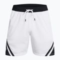 Pantaloni scurți de baschet pentru bărbați Under Armour Curry Mesh Short 4 white/black/white