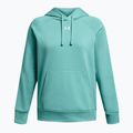 Bluză pentru femei Under Armour Rival Fleece Hoodie radial turquoise/white 4