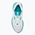 Încălțăminte de alergat pentru femei Under Armour Hovr Turbulence 2 white/white/circuit teal 5