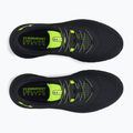 Încălțăminte de alergat pentru bărbați Under Armour Hovr Turbulence 2 black/black/high vis yellow 10