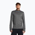 Bărbați Under Armour Launch Pro 1/4 Zip castlerock/castlerock/reflectorizant running longsleeve