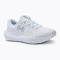 Under Armour Charged Surge 4 pantofi de alergare pentru femei alb/gri/argint metalic