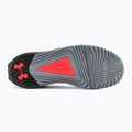 Încălțăminte de antrenament pentru bărbați Under Armour TriBase Reign 6 gray void/pitch gray/rush red 5