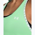 Tank top de antrenament pentru femei Under Armour Knockout Tank matrix green/white 3