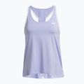 Tank top de antrenament pentru femei Under Armour Knockout Tank celeste/white 4