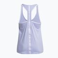 Tank top de antrenament pentru femei Under Armour Knockout Tank celeste/white 5