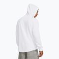 Bluză pentru bărbați Under Armour Rival Terry Graphic Hood white/black 2