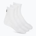 Șosete Under Armour Training Cotton Quarter 3 pary white/white/black