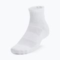 Șosete Under Armour Training Cotton Quarter 3 pary white/white/black 5