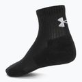 Șosete Under Armour Training Cotton Quarter 3 pary black/black/white 2