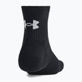 Șosete Under Armour Training Cotton Quarter 3 pary black/black/white 7