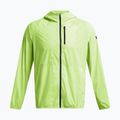 Jachetă de alergare Under Armour Launch Lightweight morph verde/tetra gri/negru pentru bărbați 3