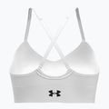 Sutien de antrenament Under Armour Vanish Seamless Low white/black 2