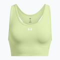 Under Armour Vanish Seamless Mid Sutien de antrenament retro verde/alb de marcă 4