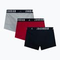 Boxeri pentru bărbați Nike Jrdan JHM Flight Cotton Trunk 3 perechi gym red/black 2