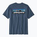 Tricou de trekking pentru bărbați Patagonia P-6 Logo Responsibili-Tee utility blue 4