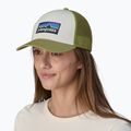 Șapcă Patagonia P-6 Logo LoPro Trucker white/buckhorn green 3