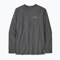 Bluză pentru bărbați Patagonia Lightweight Unity Fitz Wildrise Crew ink black 3