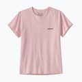 Tricou de trekking pentru femei  Patagonia P-6 Logo Responsibili-Tee whisker pink 3