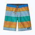 Bărbați Patagonia Wavefarer Boardshorts fitz stripe/pufferfish aurit