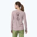 Longsleeve pentru femei Patagonia Cap Cool Daily Graphic Shirt - Lands clean climb bloom/echo purple 2