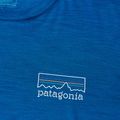 Longsleeve pentru femei Patagonia Cap Cool Merino Blend Graphic fitz roy strata/endless blue 5